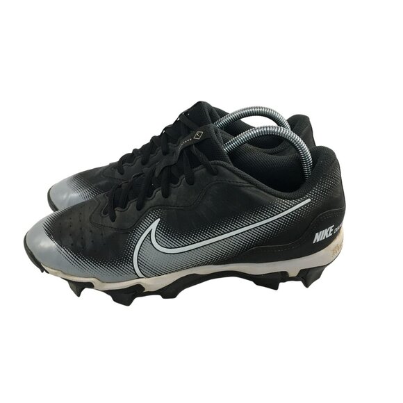 NIKE ALPHA HUARACHE KEYSTONE 4 DIAMOND FAST FLEX BLACK BASEBALL CLEATS DJ6524-01 - Picture 5 of 8
